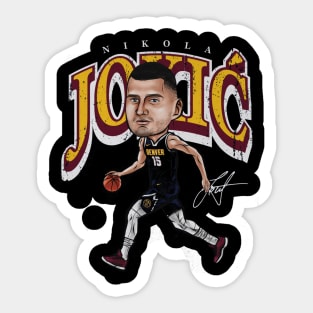 Nikola Jokic DN Cartoon Sticker